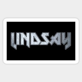 Heavy metal Lindsay Sticker